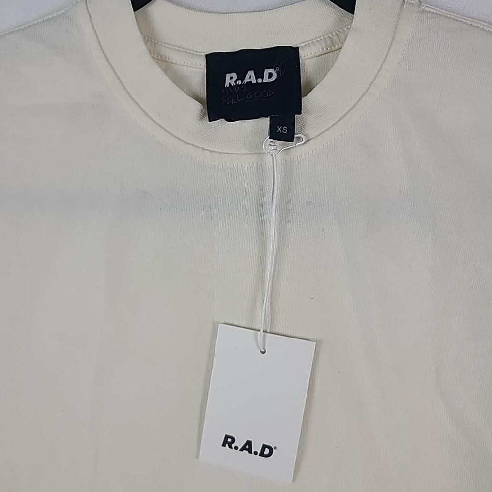 NWT CrossFit Games The R.A.D® Women's Crop Tee Off White Sz XS - Picture 3 of 5